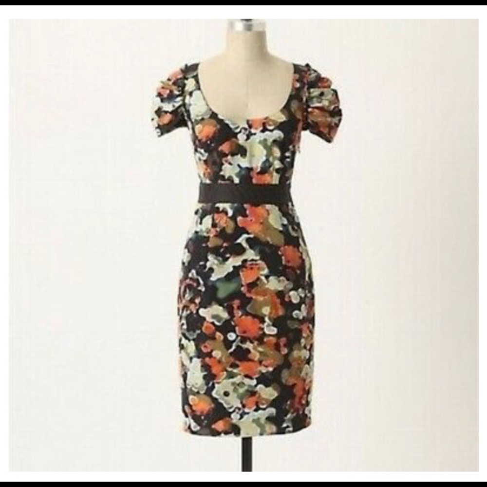 anthropologie moulinette sofurs Watercolor print - Picture 2 of 8